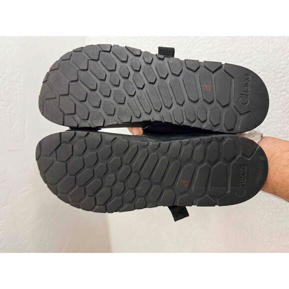 Chaco Black Lightweight Low Profile Sport Hiking Outdoor Sandals Women SZ‎ 9 - Picture 5 of 6